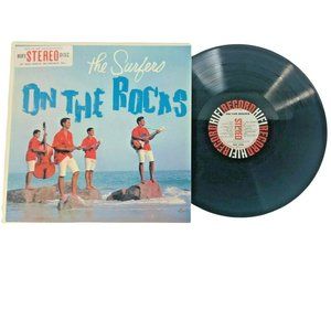The Surfers On The Rocks LP HiFi Stereo 1959 Vinyl Record Album SR408 Hawaiian